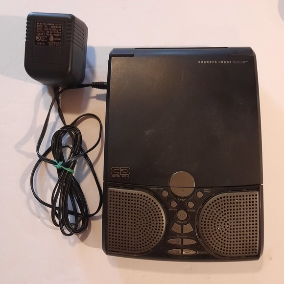 Sharper Image Design SI687 Travel CD AM FM Radio Alarm Clock & Sound Soother - Picture 10 of 16